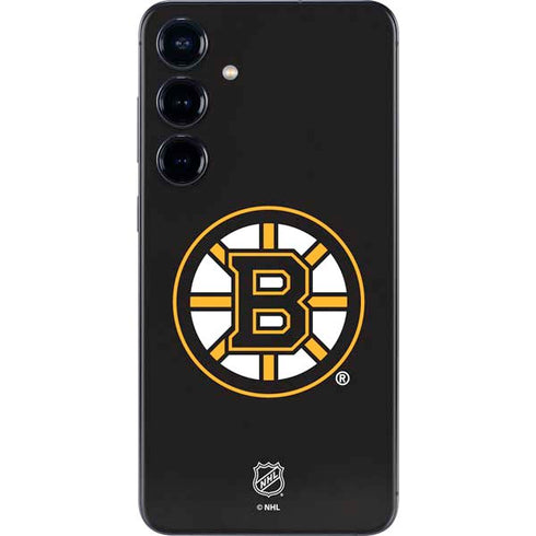 NHL Boston Bruins Solid Background Galaxy S25 Plus Skin