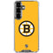 NHL Boston Bruins Solid Background Galaxy S26 Clear Case