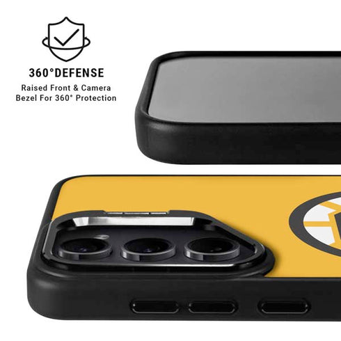 NHL Boston Bruins Solid Background Galaxy S26 Plus Kickstand Case