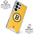 NHL Boston Bruins Solid Background Galaxy S26 Ultra Clear Case