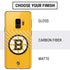 NHL Boston Bruins Solid Background Galaxy S9 Skin