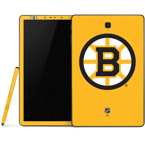 NHL Boston Bruins Solid Background Samsung Galaxy Tab Skin