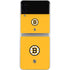 NHL Boston Bruins Solid Background Galaxy Z Flip3 5G Skin