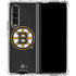 NHL Boston Bruins Solid Background Galaxy Z Fold4 5G Clear Case
