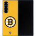 NHL Boston Bruins Solid Background Galaxy Z Fold6 Skin