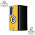 NHL Boston Bruins Solid Background Galaxy Z Fold7 Clear Case
