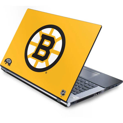 NHL Boston Bruins Solid Background Generic Laptop Skin
