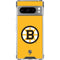 NHL Boston Bruins Solid Background Google Pixel 8 Pro Clear Case