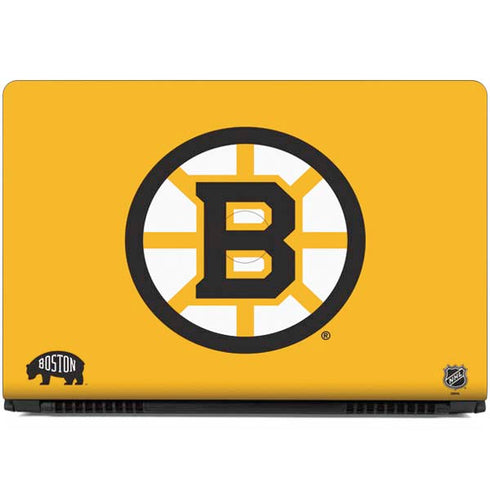 NHL Boston Bruins Solid Background Dell Inspiron Skin