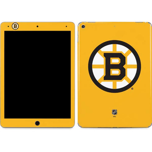 NHL Boston Bruins Solid Background iPad Skins
