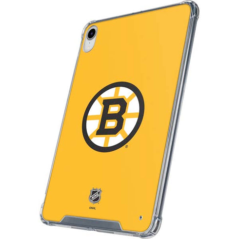 NHL Boston Bruins Solid Background iPad 11th Gen (2025) Clear Case