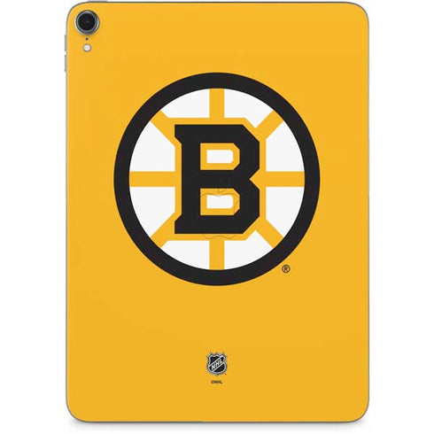 NHL Boston Bruins Solid Background Apple iPad Pro Skin