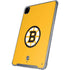 NHL Boston Bruins Solid Background iPad Pro 12.9in (2020) Clear Case