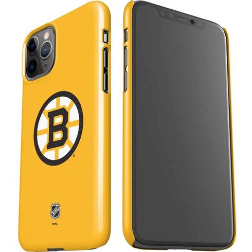 NHL Boston Bruins Solid Background iPhone 11 Pro Lite Case