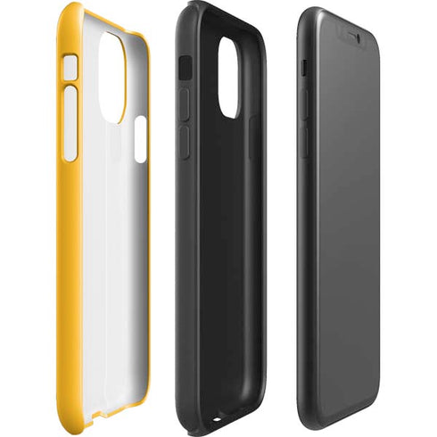 NHL Boston Bruins Solid Background iPhone 11 Pro Max Impact Case