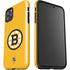 NHL Boston Bruins Solid Background iPhone 11 Pro Max Impact Case