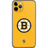 NHL Boston Bruins Solid Background iPhone 11 Pro Skin