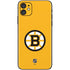 NHL Boston Bruins Solid Background iPhone 11 Skin
