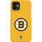 NHL Boston Bruins Solid Background iPhone 12 Mini Lite Case