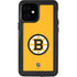 NHL Boston Bruins Solid Background iPhone 12 Mini Waterproof Case