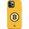 NHL Boston Bruins Solid Background iPhone 12 Pro Impact Case
