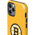 NHL Boston Bruins Solid Background iPhone 12 Pro Impact Case
