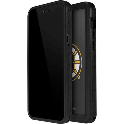 NHL Boston Bruins Solid Background iPhone 12 Pro Waterproof Case