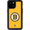 NHL Boston Bruins Solid Background iPhone 13 Mini Waterproof Case