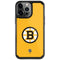 NHL Boston Bruins Solid Background iPhone 13 Pro Cargo Case