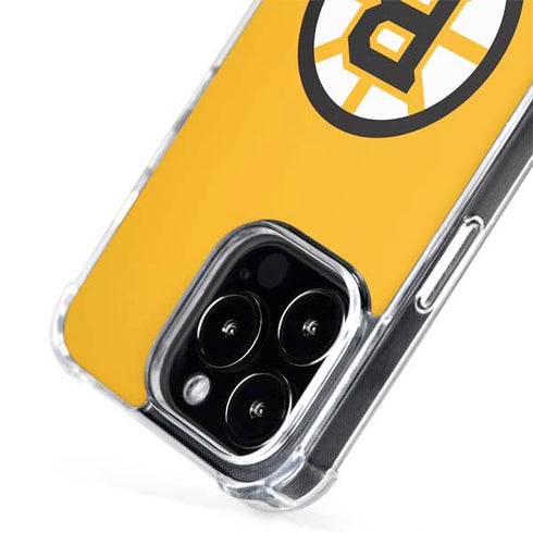 NHL Boston Bruins Solid Background iPhone 13 Pro MagSafe Case