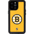 NHL Boston Bruins Solid Background iPhone 14 Pro Max Waterproof Case