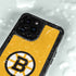 NHL Boston Bruins Solid Background iPhone 14 Pro Max Waterproof Case