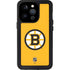 NHL Boston Bruins Solid Background iPhone 14 Pro Waterproof Case