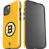 NHL Boston Bruins Solid Background iPhone 15 Plus Impact Case