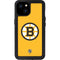 NHL Boston Bruins Solid Background iPhone 15 Plus Waterproof Case