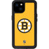 NHL Boston Bruins Solid Background iPhone 15 Plus Waterproof Case