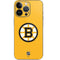 NHL Boston Bruins Solid Background iPhone 15 Pro Skin