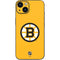 NHL Boston Bruins Solid Background iPhone 15 Skin