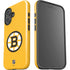 NHL Boston Bruins Solid Background iPhone 16 Plus Impact Case