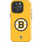 NHL Boston Bruins Solid Background iPhone 16 Pro Impact Case