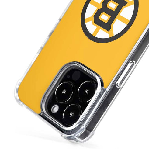 NHL Boston Bruins Solid Background iPhone 16 Pro MagSafe Case