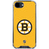 NHL Boston Bruins Solid Background iPhone 16e Clear Case