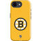 NHL Boston Bruins Solid Background iPhone 16e Impact Case