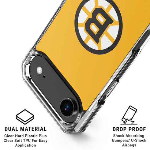 NHL Boston Bruins Solid Background iPhone 17 Air MagSafe Case
