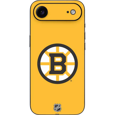 NHL Boston Bruins Solid Background iPhone 17 Air Skin