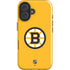 NHL Boston Bruins Solid Background iPhone 17 Impact Case