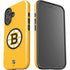NHL Boston Bruins Solid Background iPhone 17 Impact Case