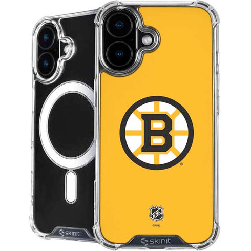 NHL Boston Bruins Solid Background iPhone 17 MagSafe Case