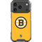 NHL Boston Bruins Solid Background iPhone 17 Pro Clear Case