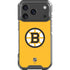 NHL Boston Bruins Solid Background iPhone 17 Pro Clear Case